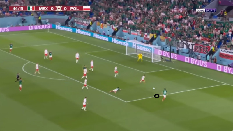 هجمات المكسيك من الجانب الأيمن