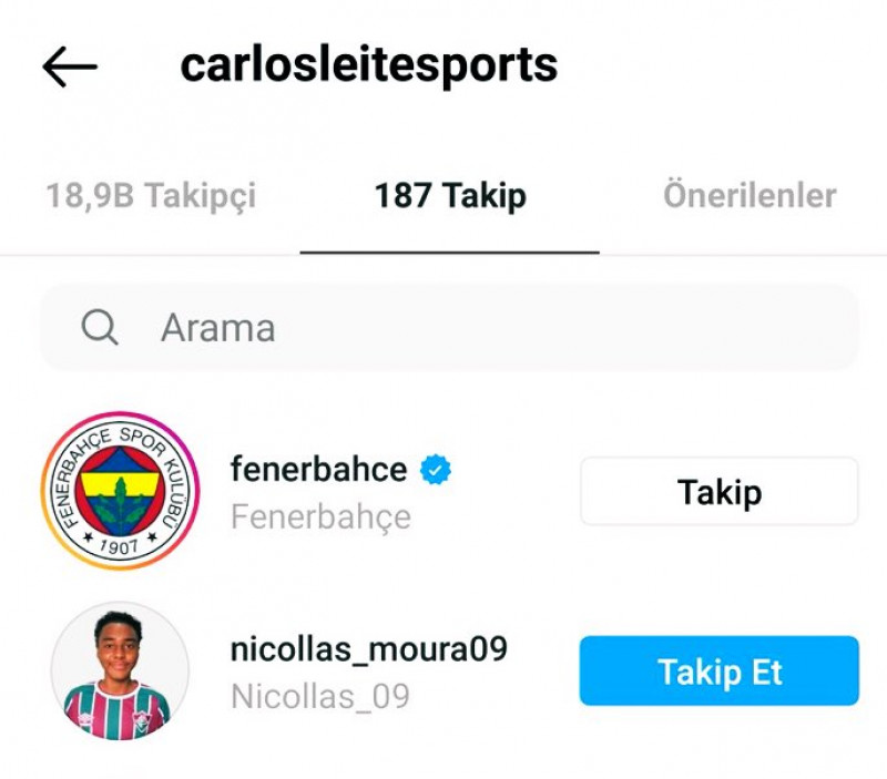 وكيل تاليسكا يتابع فناربخشه وكيل تاليسكا يتابع فناربخشه