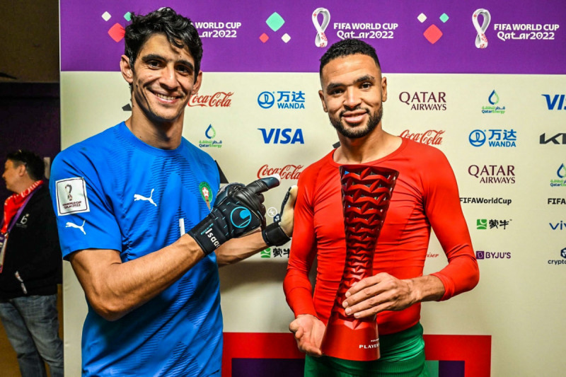 ياسين بونو ويوسف النصيري ياسين بونو ويوسف النصيري