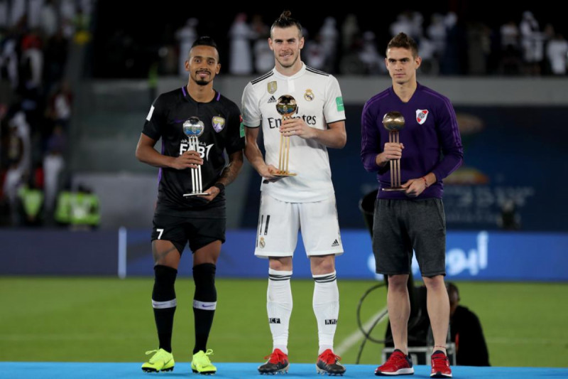 2018- الويلزي جاريث بايل (ريال مدريد الإسباني) 2018- الويلزي جاريث بايل (ريال مدريد الإسباني)