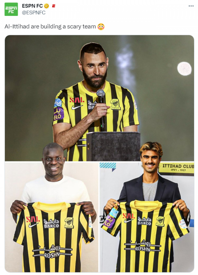 إسبانية ترعب الهلال والنصر والأهلي بسبب الاتحاد