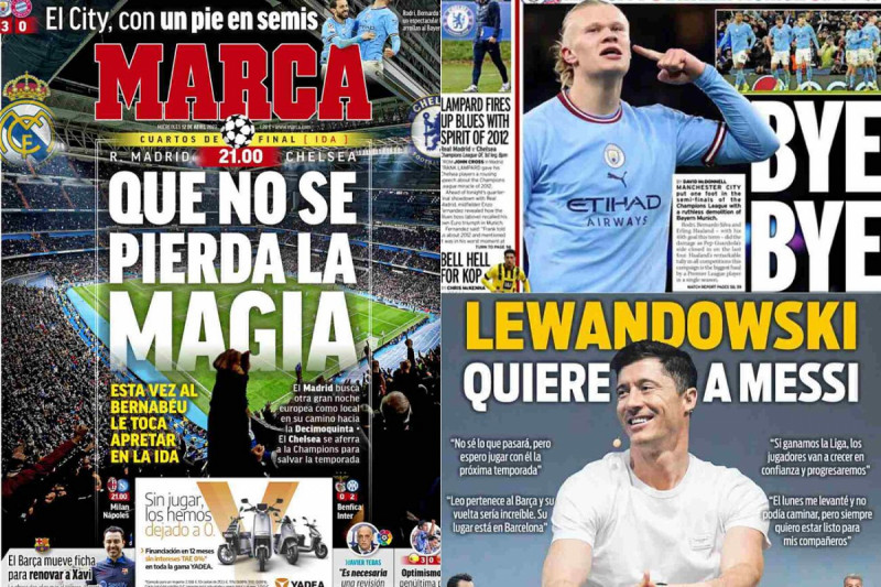 الصحف الرياضية العالمية اليوم الأربعاء الصحف الرياضية العالمية اليوم الأربعاء