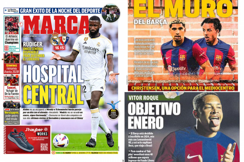 الصحف العالمية اليوم السبت (7-10-2023)