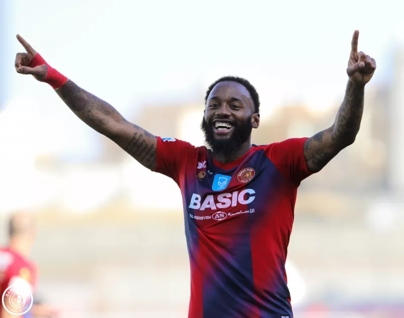 الكاميروني كيفين نكودو مهاجم فريق ضمك الكاميروني كيفين نكودو مهاجم فريق ضمك