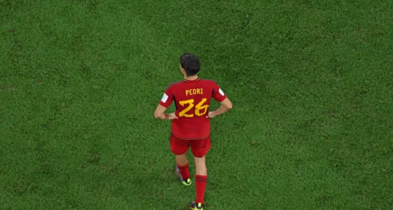 بيدري مع المنتخب الإسباني في كأس العالم بيدري مع المنتخب الإسباني في كأس العالم