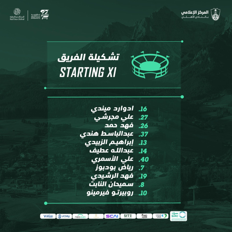 تشكيل الأهلي تشكيل الأهلي