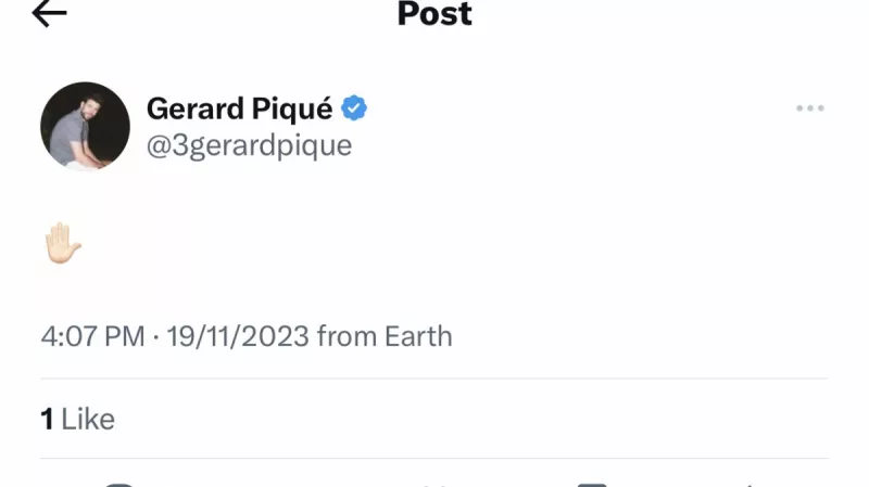تغريدة بيكيه بعد خماسية برشلونة تغريدة بيكيه بعد خماسية برشلونة