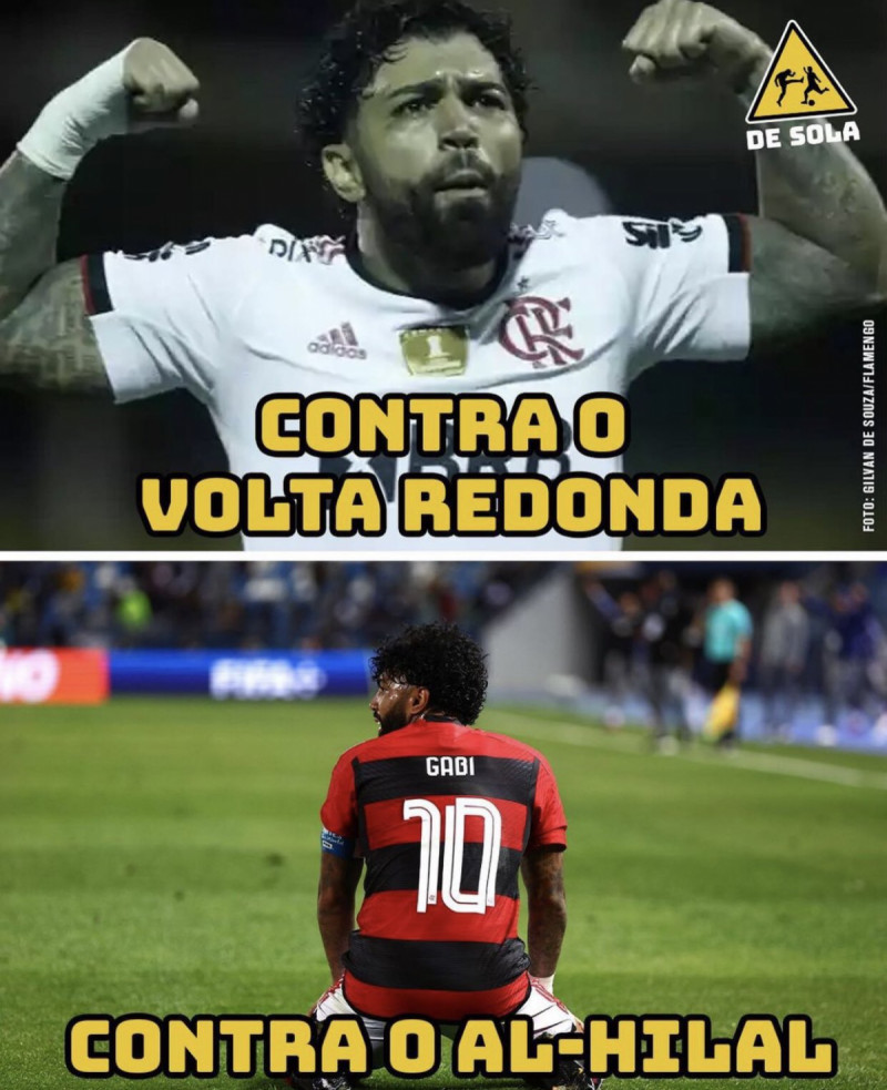 تقارير برازيلية تسخر من احتفال نجم فلامنجو ضد فريق درجة ثالثة وحسرته أمام الهلال