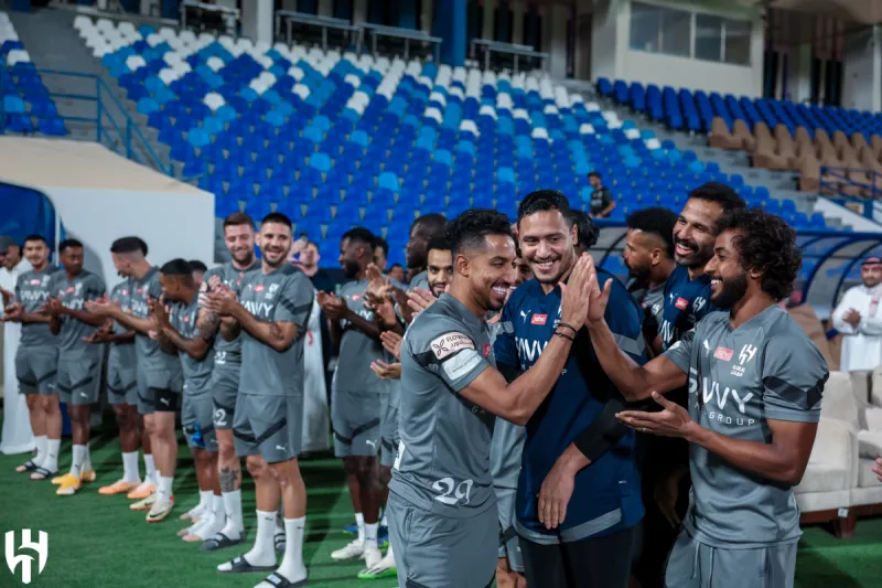 حفل الهلال لتكريم سالم الدوسري وياسين بونو