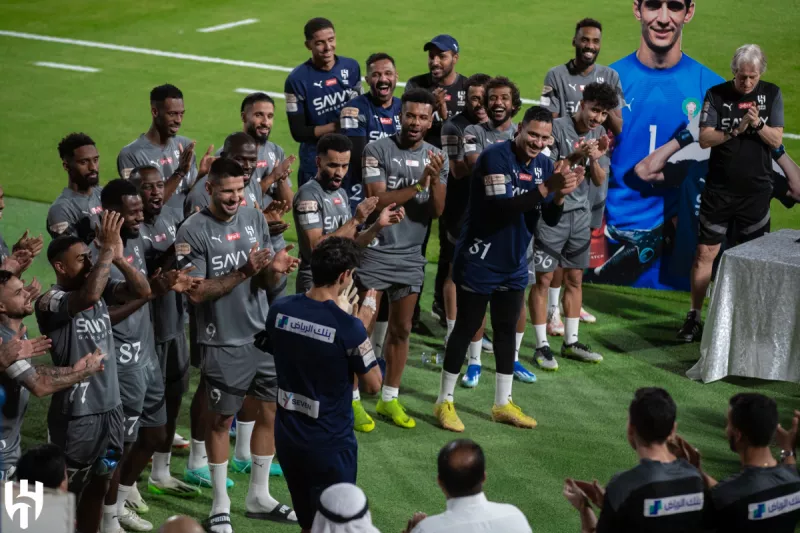 حفل الهلال لتكريم سالم الدوسري وياسين بونو