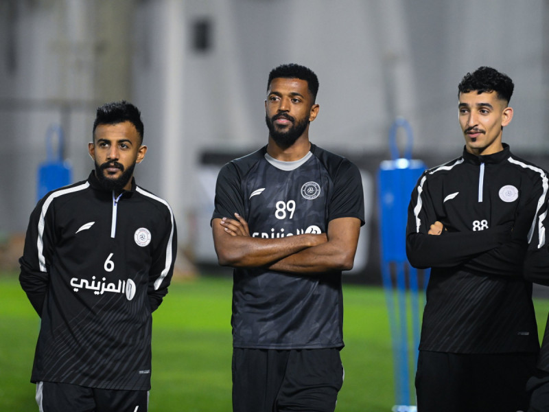 رياض شراحيلي في تدريبات الشباب