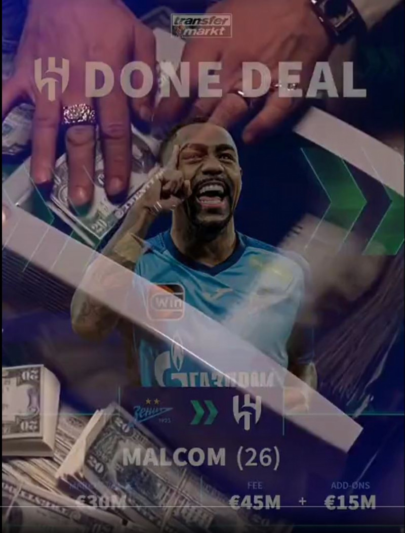 زينت الروسي يثير الجدل بفيديو صادم عن صفقة مالكوم إلى الهلال