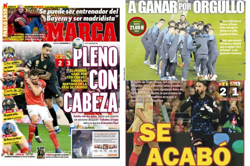 صحف العالم اليوم الأربعاء (13-12-2023)