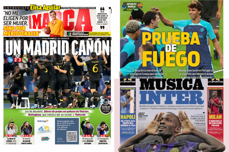 صحف العالم اليوم الأربعاء