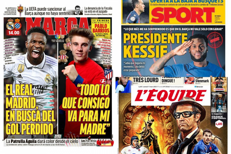 صحف العالم اليوم السبت