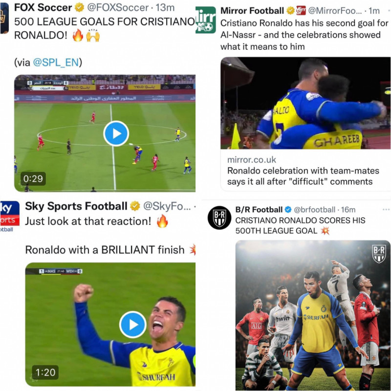 صحف العالم تتغنى برونالدو مع النصر صحف العالم تتغنى برونالدو مع النصر