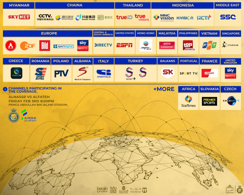قنوات ناقلة لمباريات النصر