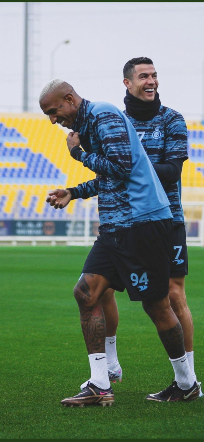 كريستيانو رونالدو وأندرسون تاليسكا كريستيانو رونالدو وأندرسون تاليسكا