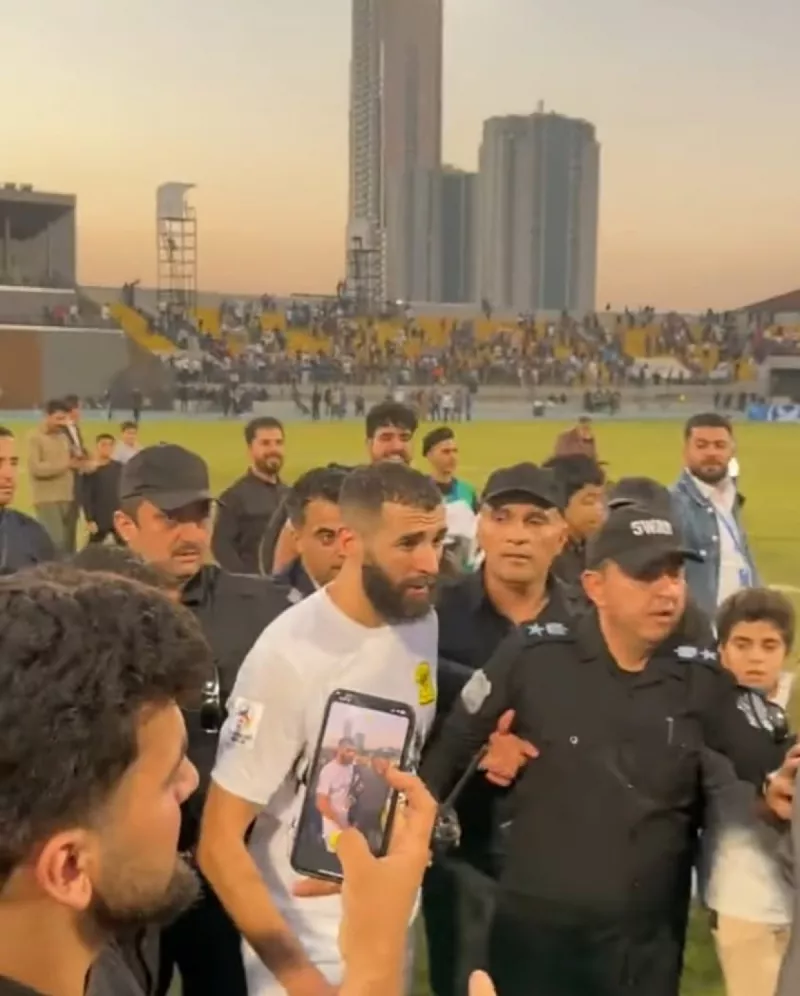 كريم بنزيما في العراق