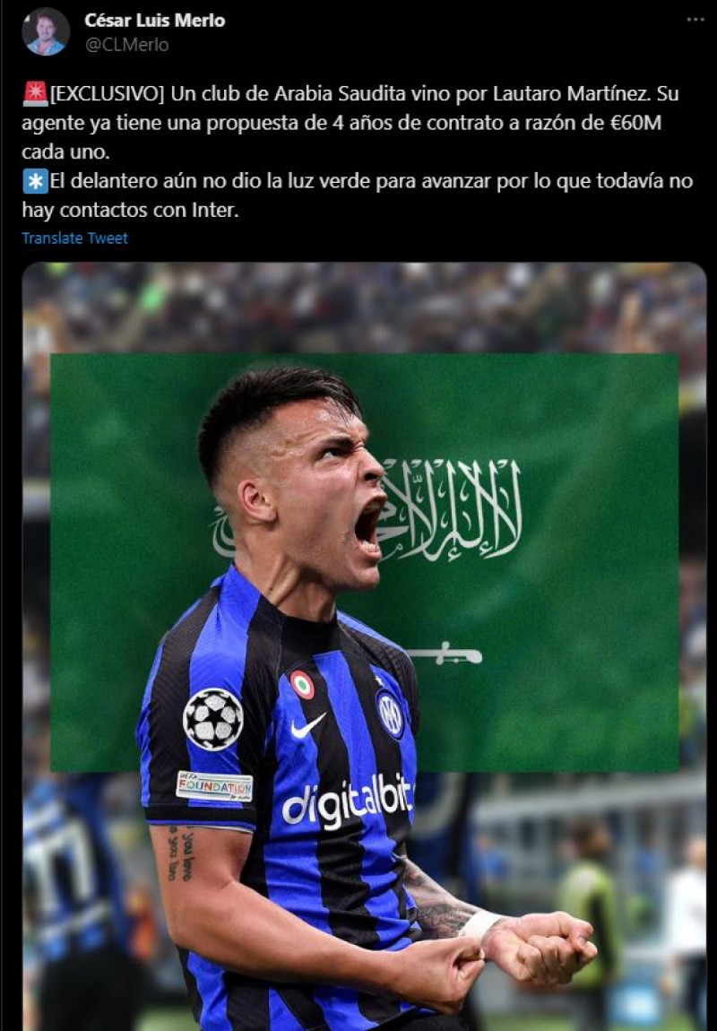 لاوتارو مارتينيز الهلال والنصر لاوتارو مارتينيز الهلال والنصر