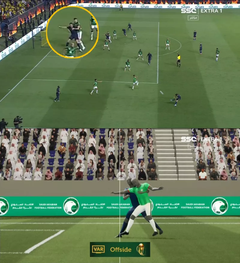 لقطة هدف تاليسكا الملغي لقطة هدف تاليسكا الملغي