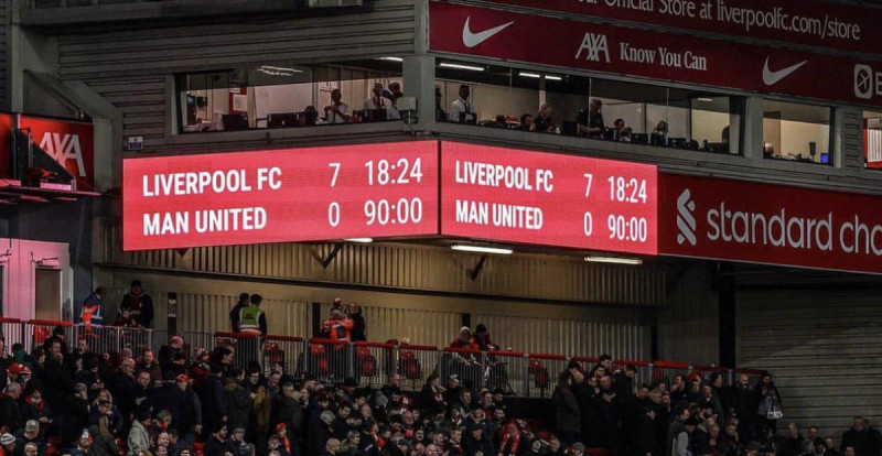 (ليفربول 7-0 مانشستر يونايتد) (ليفربول 7-0 مانشستر يونايتد)