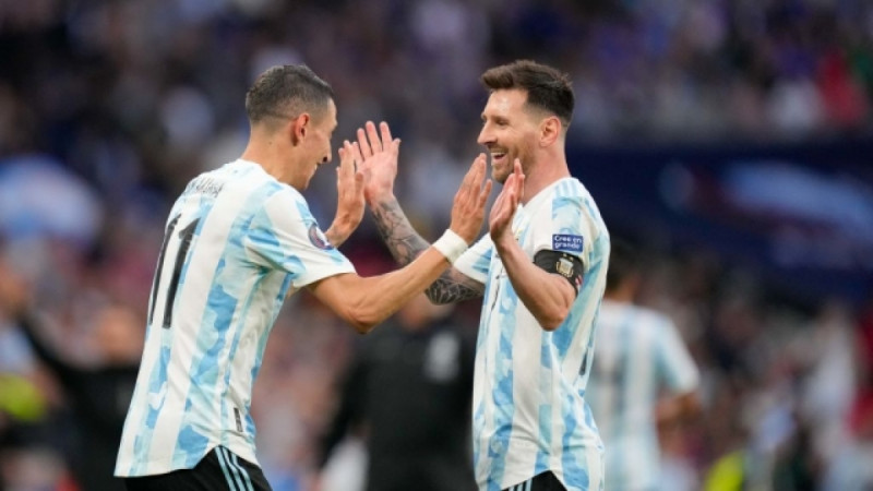 ليونيل ميسي وأنخيل دي ماريا