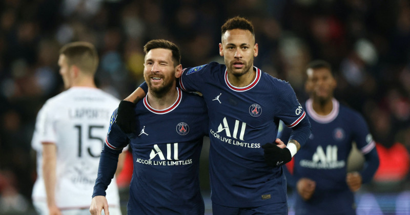 ليونيل ميسي ونيمار دا سيلفا