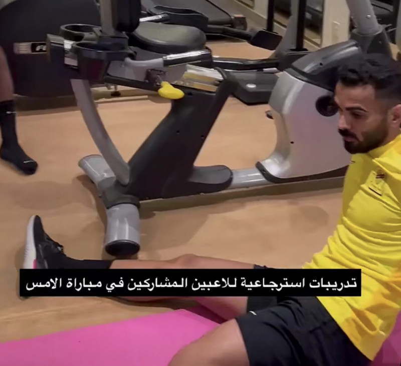 مدالله في تدريبات الاتحاد