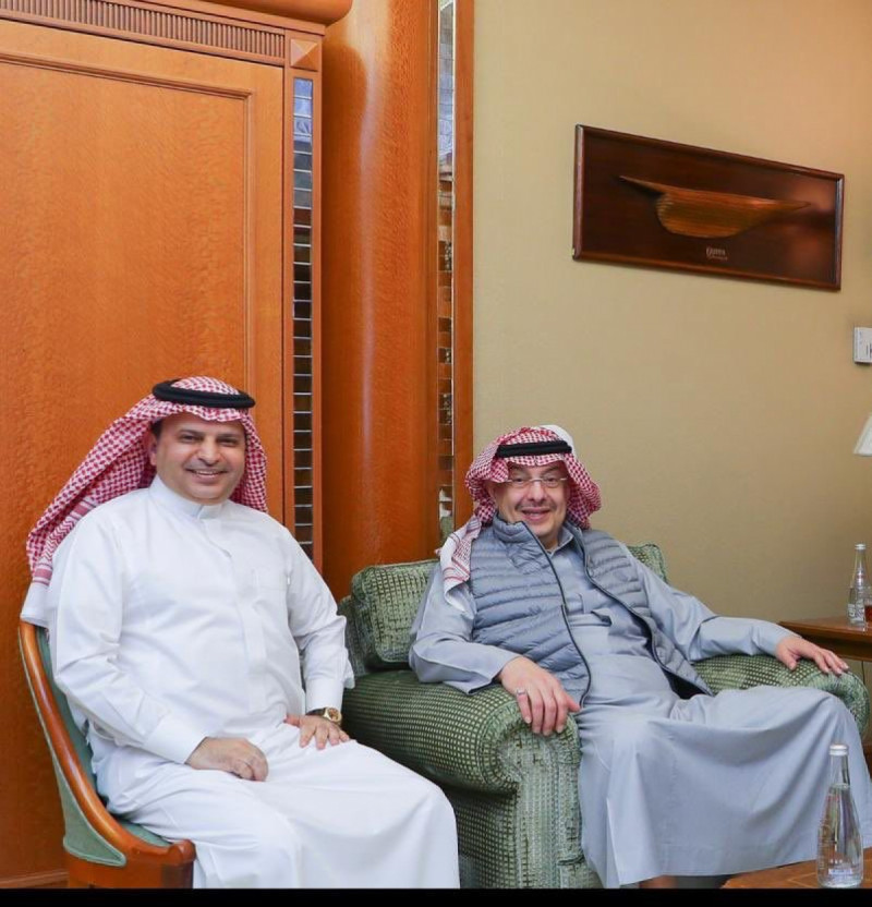 مسلي آل معمر والأمير خالد بن فهد مسلي آل معمر والأمير خالد بن فهد