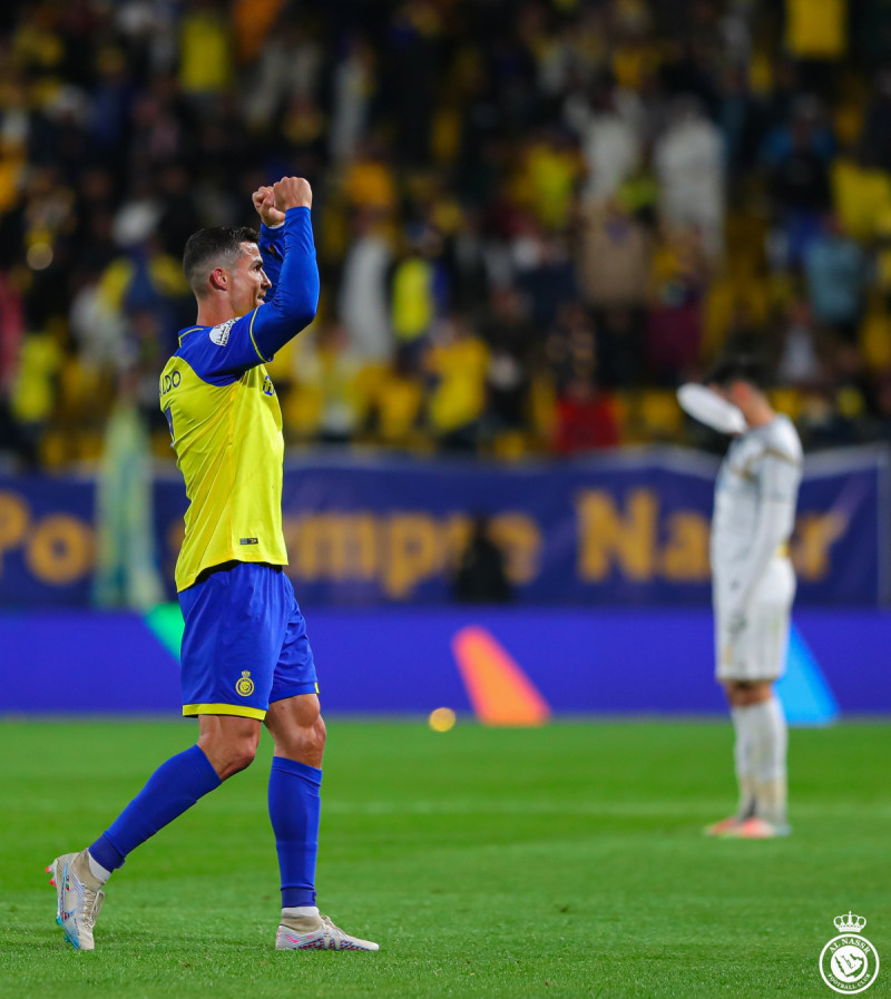 نجم النصر كريستيانو رونالدو