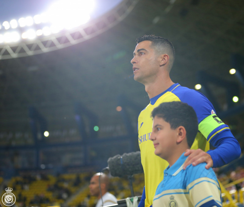 نجم النصر كريستيانو رونالدو