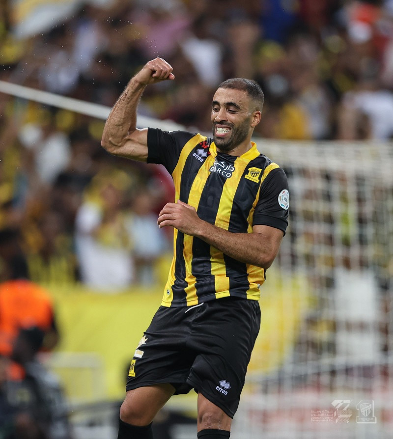 نجم نادي الاتحاد عبدالرزاق حمد الله