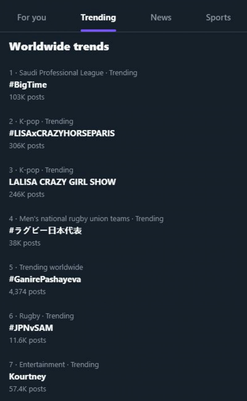 يستعرض سعودي سبورت آخر ما وصل إليه هاشتاق "BigTime#" شعار موسم الرياض، عالميا ومحليا كما بالصور التالية.. يستعرض سعودي سبورت آخر ما وصل إليه هاشتاق "BigTime#" شعار موسم الرياض، عالميا ومحليا كما بالصور التالية..