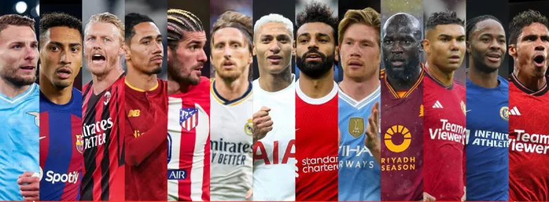 1.	13 نجم عالمي بارز قادم للسعودية.. "ال 1.	13 نجم عالمي بارز قادم للسعودية.. "الدوري الأقوى بالعالم"