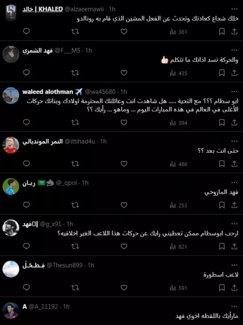 أسطورة النصر يشيد بمبادرة رونالدو بعد "و أسطورة النصر يشيد بمبادرة رونالدو بعد "واقعة غير أخلاقية"