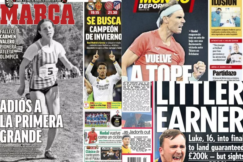 أغلفة صحف العالم