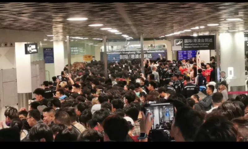 جماهير النصر السعودي في الصين