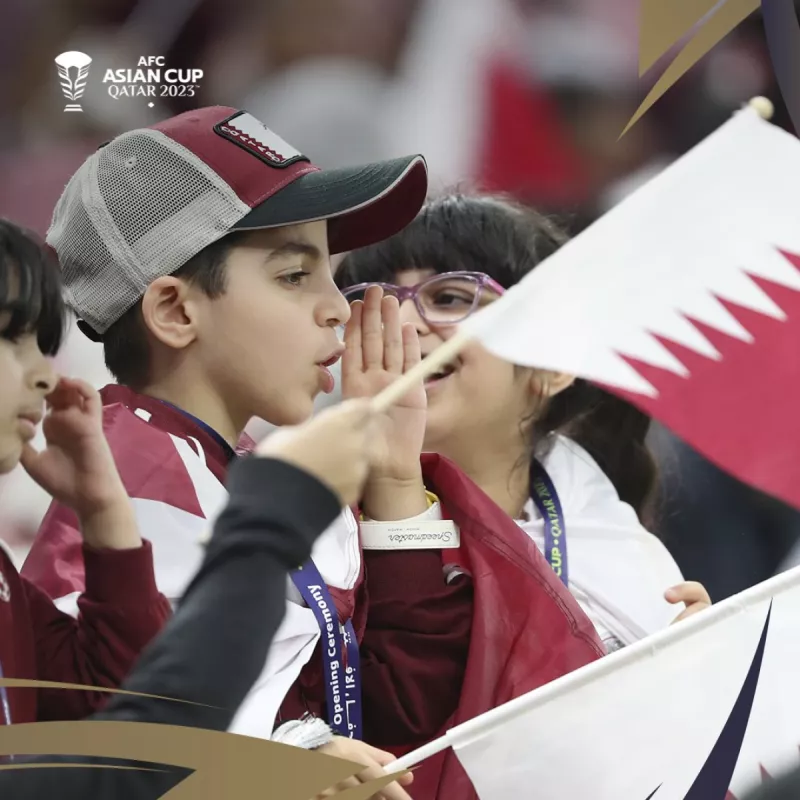 جمهور منتخب قطر جمهور منتخب قطر
