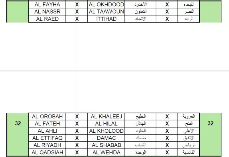 دوري روشن 22