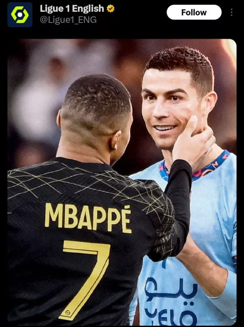 رونالدو - مبابي