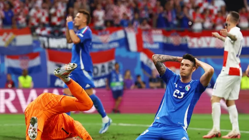 أمام مرمى كرواتيا