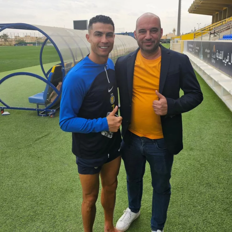 وكيل عزيز بيهيتش يشيد برونالدو