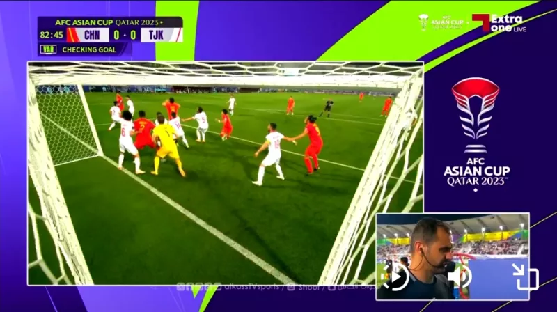 حكم الفار يلغي هدف للصين