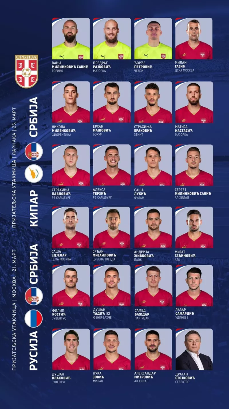 قائمة صربيا قائمة صربيا