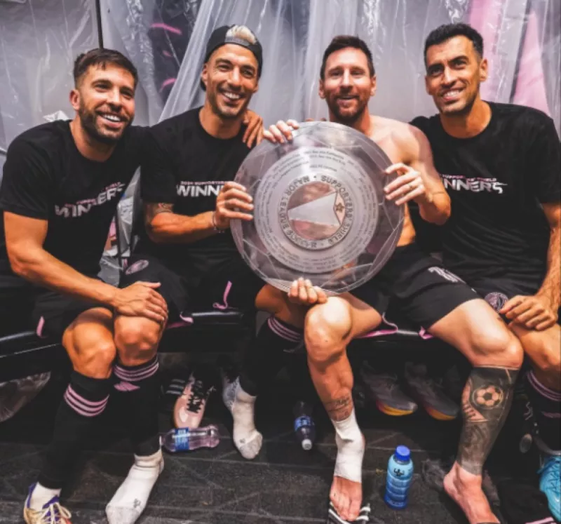 بعد التتويج مع إنتر ميامي