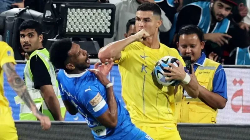 كريستيانو رونالدو والبليهي رونالدو النصر