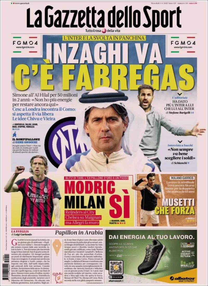 صحيفة لاجازيتا صحيفة لاجازيتا