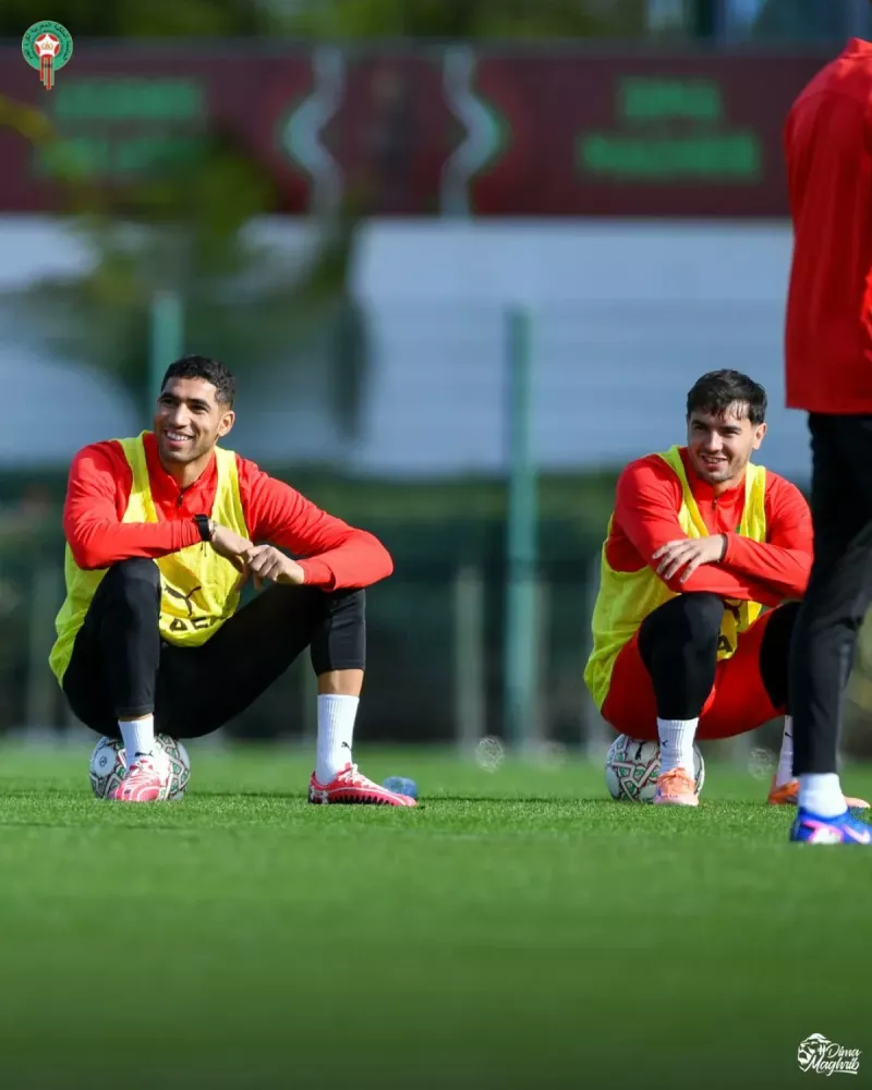 أشرف حكيمي و براهيم دياز